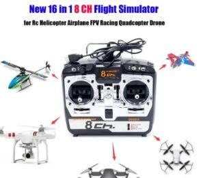 JTL-0904A 6CH RC Симулятор Полёта Поддержка Realflight G7 Phoenix 5,0 XTR Радиоуправляемый Вертолёт